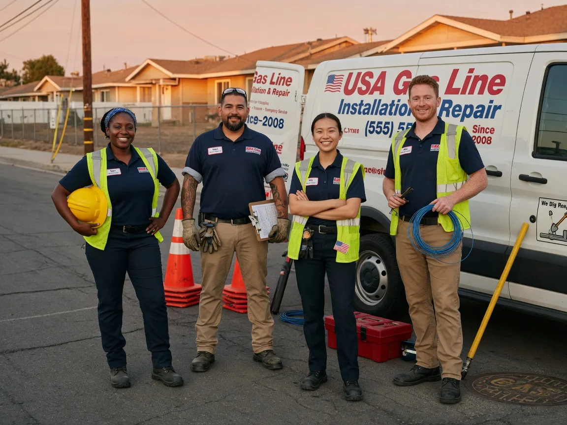 Gas Line Installation company in Corning, IA